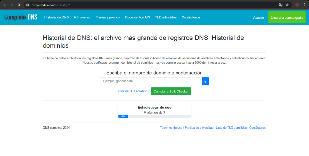 DNS History: Explorando el Pasado de los Dominios para Proteger el Futuro