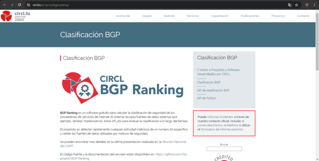 BGP Ranking: La Herramienta para Evaluar la Seguridad y Estabilidad de las Rutas BGP